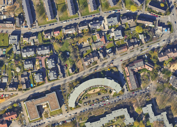 Bis 2029 sollen an der Opladener Straße circa 35 zum Teil öffentlich geförderte Wohnungen entstehen. Quelle: https://kreis-mettmann.virtualcitymap.de
